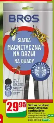 Dino Siatka na drzwi magnetyczna czarna Bros oferta