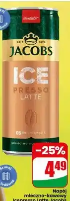 Dino Napój mleczno-kawowy Jacobs Icepresso Latte oferta