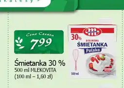 Cezar Delikatesy Śmietanka 30% Mlekovita oferta
