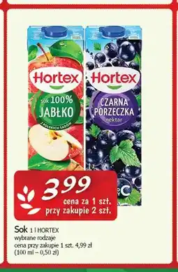 Cezar Delikatesy Sok jabłkowy 100% Hortex oferta