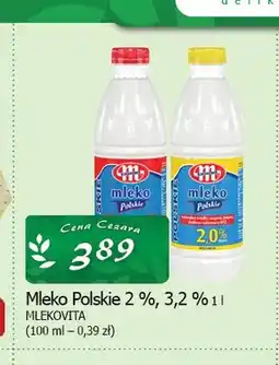 Cezar Delikatesy Mleko Polskie 3,2% Mlekovita oferta