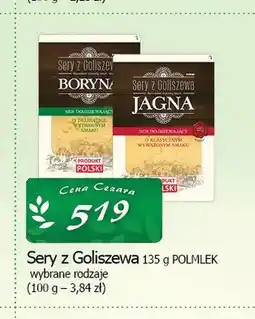 Cezar Delikatesy Ser Boryna Sery z Goliszewa Polmlek oferta