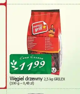 Cezar Delikatesy Węgiel drzewny Grilex oferta