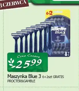 Cezar Delikatesy Maszynka do golenia Gillette Blue 3 Plus 8-pak oferta