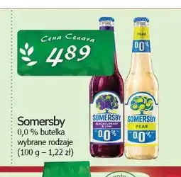 Cezar Delikatesy Piwo bezalkoholowe Somersby Pear 0,0% oferta