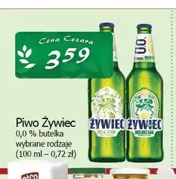 Cezar Delikatesy Piwo bezalkoholowe Żywiec 0,0% oferta