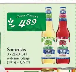 Cezar Delikatesy Piwo bezalkoholowe Somersby Zero Apple oferta