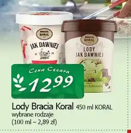 Cezar Delikatesy Lody Koral Jak Dawniej oferta