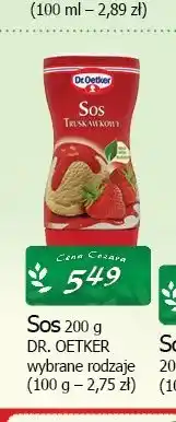 Cezar Delikatesy Sos truskawkowy Dr. Oetker oferta