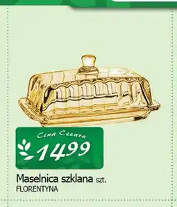 Cezar Delikatesy Maselnica szklana Florentyna oferta