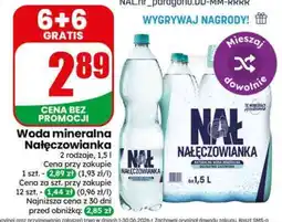 Dino Woda mineralna NAŁĘCZOWIANKA oferta