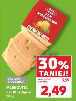 Kaufland MLEKOVITA Ser Mazdamer 100 g oferta