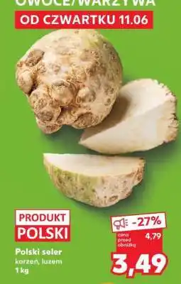Kaufland Polski seler korzeń luzem 1 kg oferta