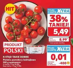 Kaufland K-STAĄD TAKIE DOBRE Polskie pomidory koktajlowe oferta