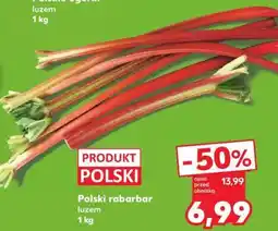 Kaufland Polski rabarbar luzem 1 kg oferta