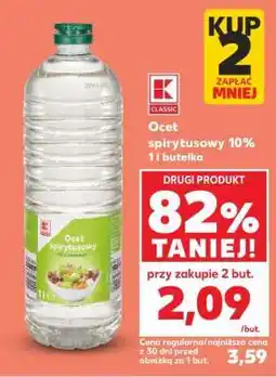 Kaufland Ocet spirytusowy 10% 1 l butelka oferta