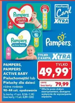 Kaufland PAMPERS, PAMPERS ACTIVE BABY oferta