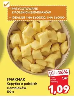 Kaufland SMAKMAK Kopytka z polskich ziemniaków 100 g oferta