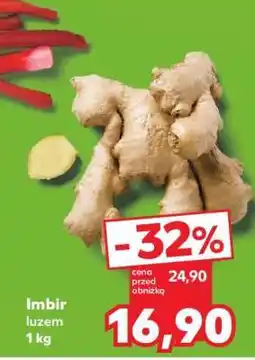 Kaufland Imbir luzem 1 kg oferta