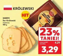 Kaufland SIERPC Ser Królewski wędzony 100 g oferta