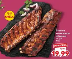 Kaufland Żeberka w marynacie miodowej oferta