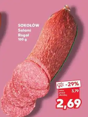 Kaufland SOKOŁÓW Salami Rogal 100 g oferta