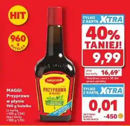 Kaufland MAGGI Przyprawa w płynie 960 g butelka oferta
