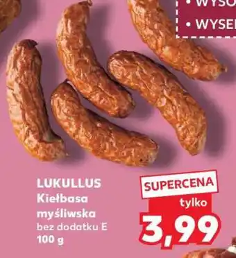 Kaufland LUKULLUS Kiełbasa myśliwska oferta