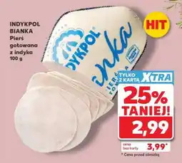 Kaufland INDYKPOL BIANKA Pierś gotowana z indyka 100 g oferta