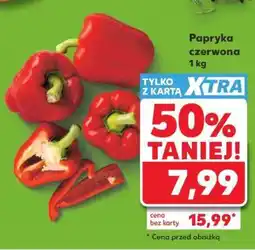 Kaufland Papryka czerwona 1 kg oferta