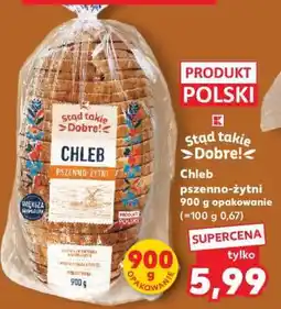 Kaufland Chleb pszenno-żytni 900 g opakowanie oferta
