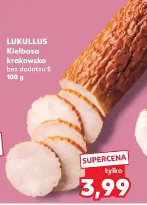 Kaufland LUKULLUS Kiełbasa krakowska oferta