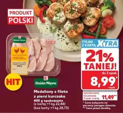 Kaufland Medaliony z fileta z piersi kurczaka oferta