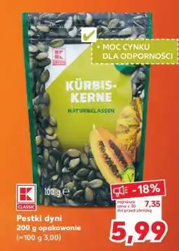 Kaufland Pestki dyni oferta