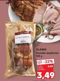 Kaufland SŁAWA Szynka wędzona 100 g oferta