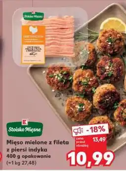 Kaufland Mięso mielone z fileta z piersi indyka oferta