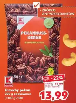 Kaufland Orzechy pekan 200 g opakowanie oferta