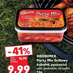 Kaufland DROBIMEX Party Mix Grillowy kubek pyszności uda, podudzia, skrzydła 1 kg oferta