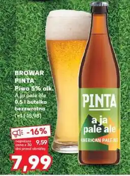 Kaufland A ja pale ale oferta