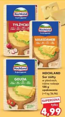 Kaufland HOCHLAND Ser żółty w plastrach różne rodzaje oferta