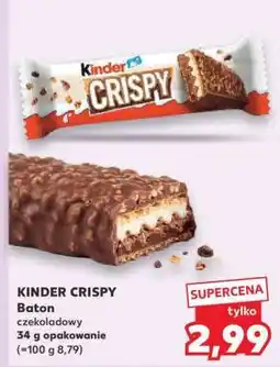 Kaufland Kinder Crispy oferta