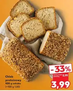 Kaufland Chleb proteinowy 400 g sztuka oferta