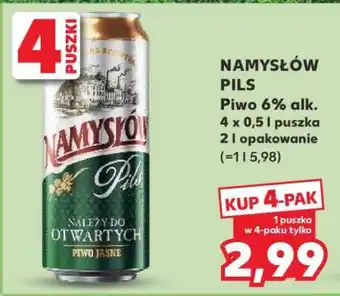 Kaufland Namysłów Pils oferta