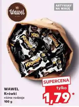 Kaufland WAWEL Krówki różne rodzaje 100 g oferta