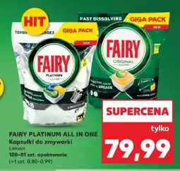 Kaufland FAIRY PLATINUM ALL IN ONE oferta