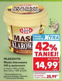 Kaufland Mlekovita Masło klarowane oferta