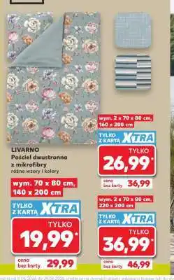 Kaufland LIVARNO Pościel dwustronna z mikrofibry oferta