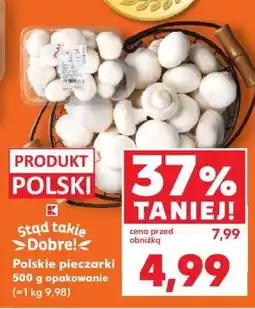 Kaufland Polskie pieczarki 500 g opakowanie oferta