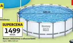 Auchan Basen stelażowy z akcesoriami oferta