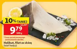 Auchan Halibut, filet ze skórą oferta